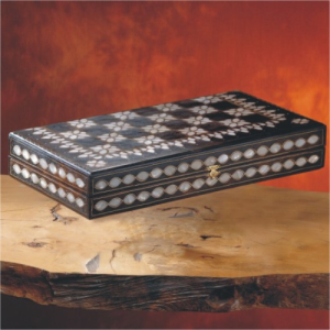 Backgammon with Mother-of-Pearl