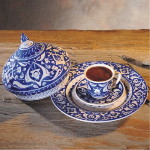 Tile Turkish Coffee Set