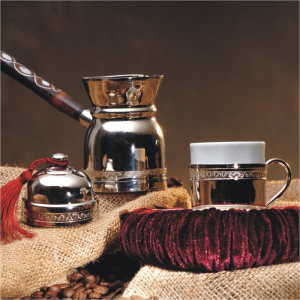 Turkish Coffee Set with Coffee Maker